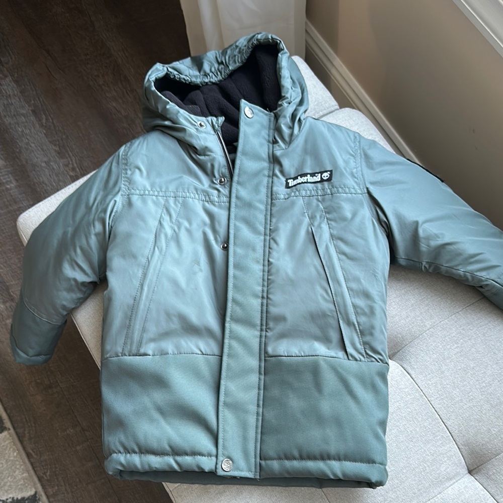Timberland Kids' Blue Hooded Jacket